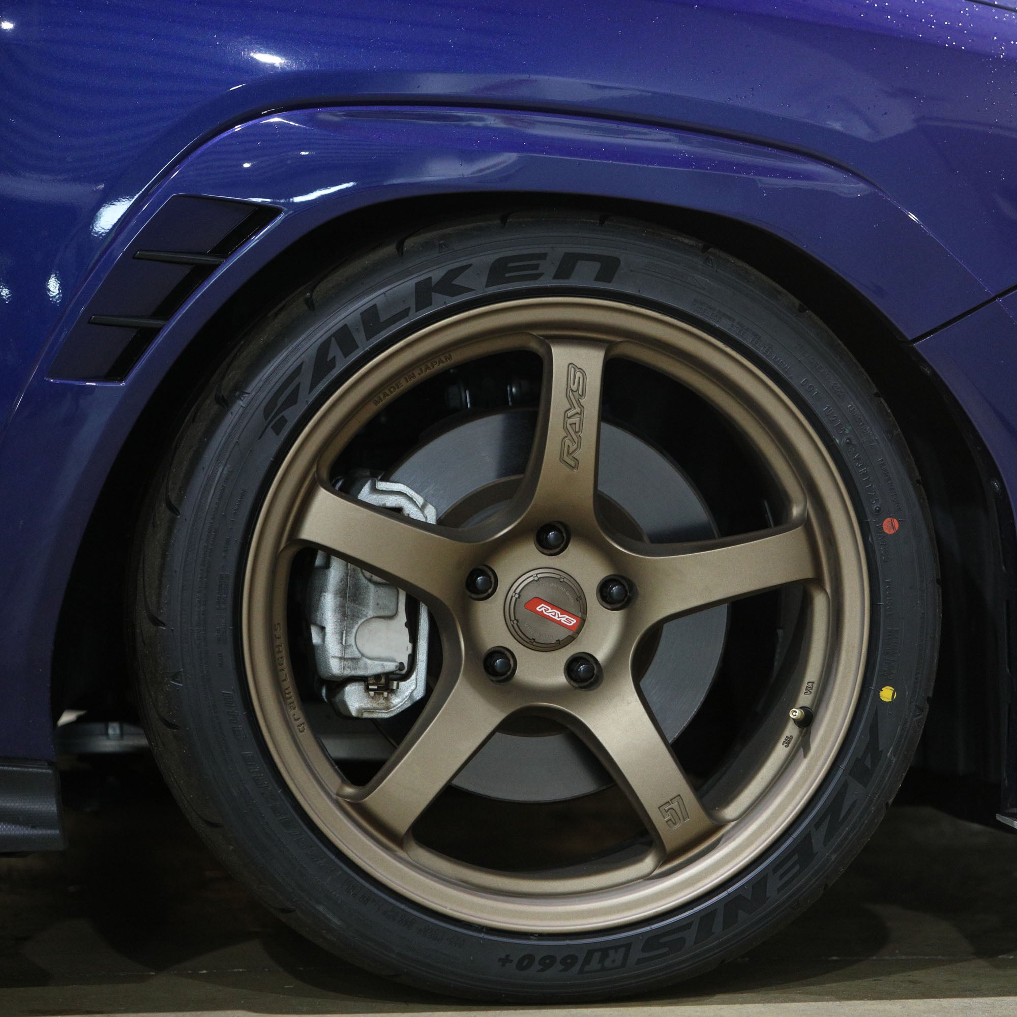 afrodot Rays Gram Lights 57CR 18x9.5 +38 5x114 Wheels - Image 8