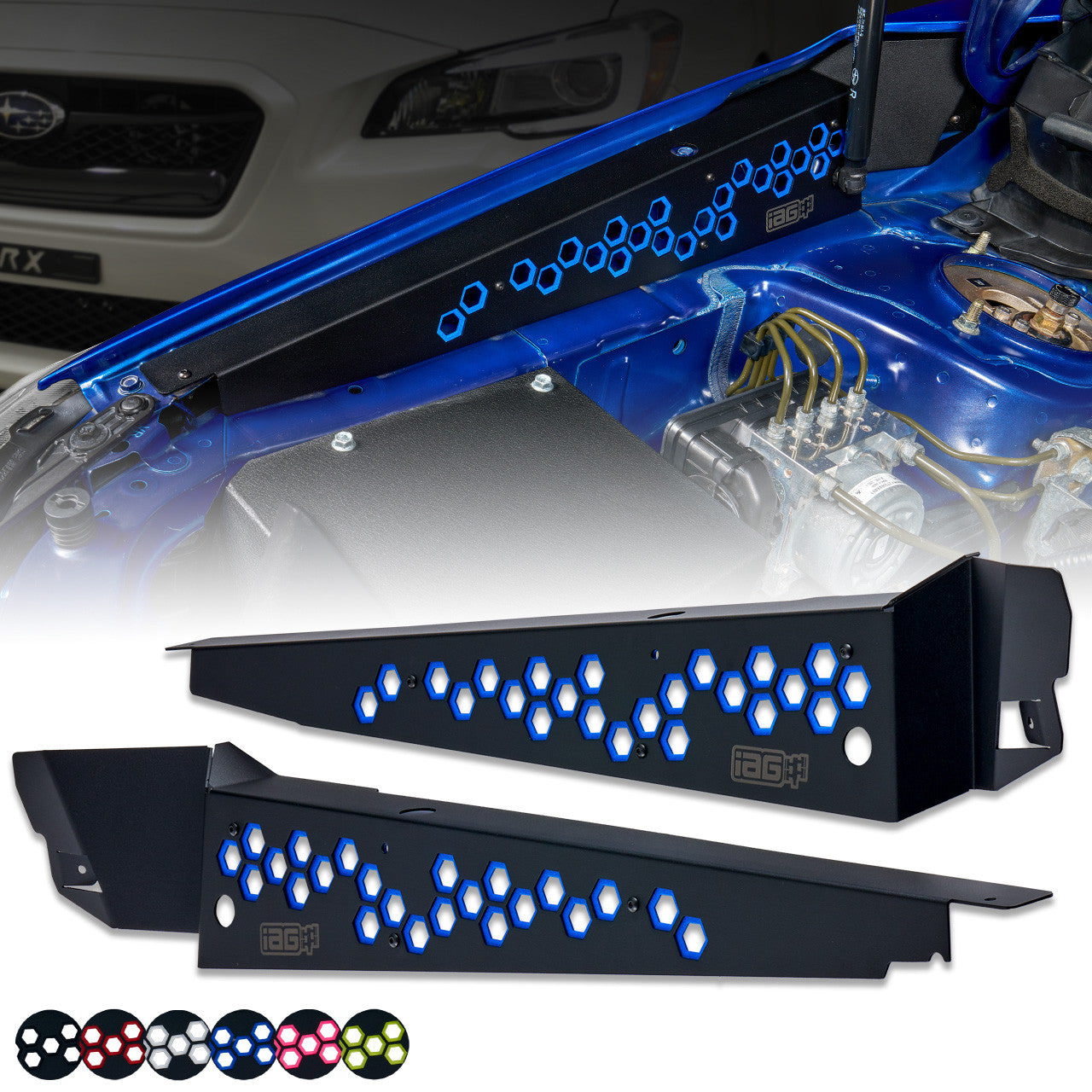 afrodot Fender Shrouds for 2015–2021 WRX / STI - Image 2