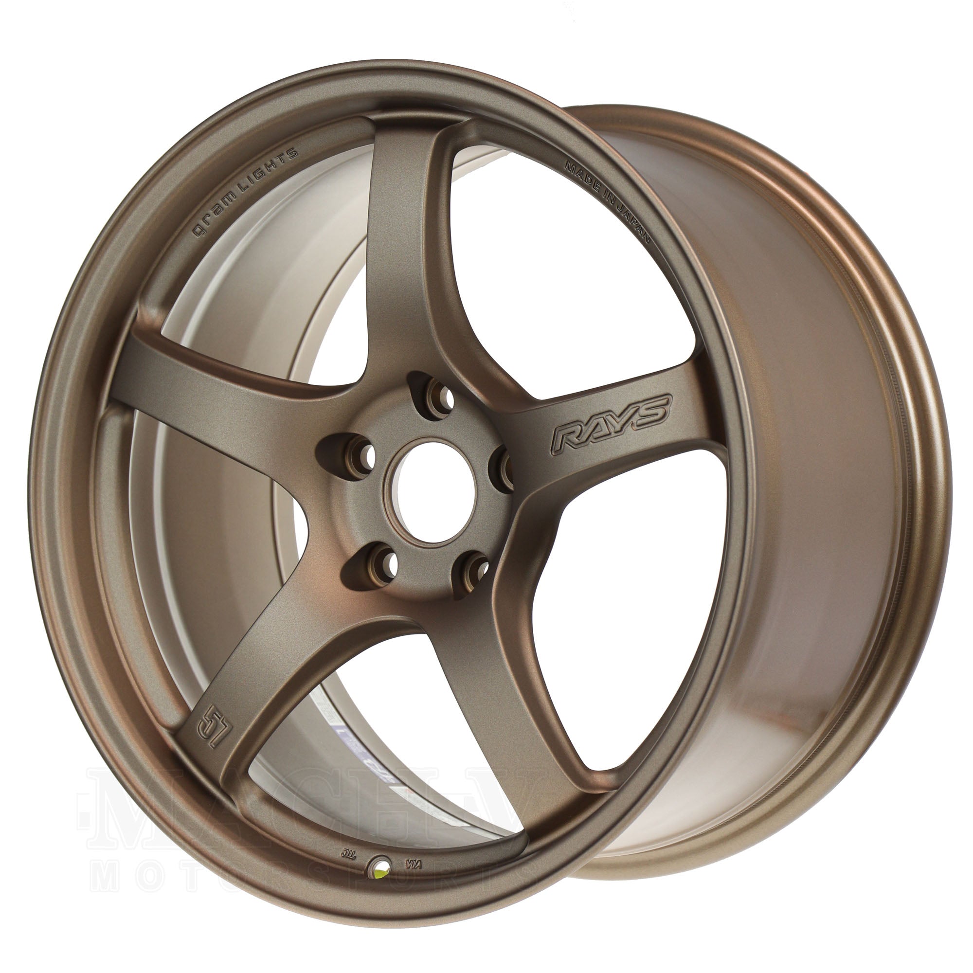 afrodot Rays Gram Lights 57CR 18x9.5 +38 5x114 Wheels